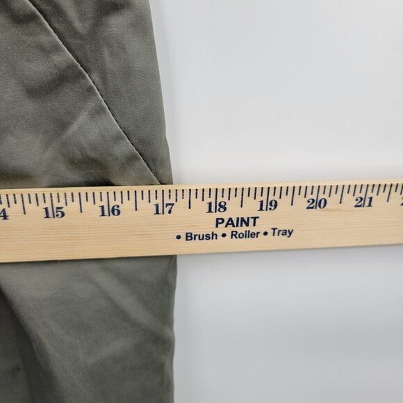 H&M Women Green V Neck Sleeveless Slimfit Casual Pencil Mini Work Dress Size 10 - Picture 9 of 10